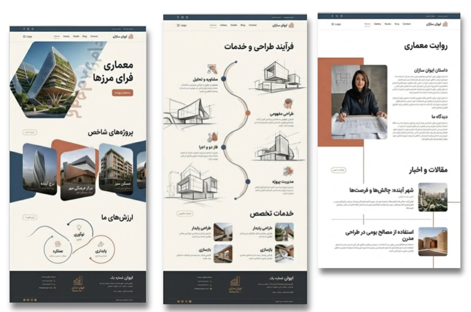 Project 04: Architecture firm website